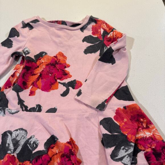 Joules Baby Girl 1Y Pink/Red Floral Dress - Picture 2 of 6